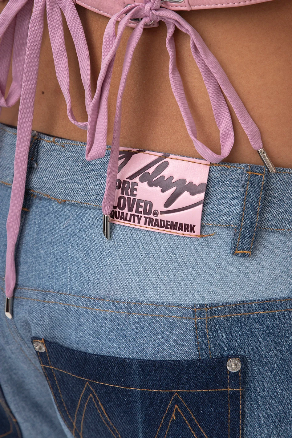 Mateo Velasquez Upcycled Pink Corset